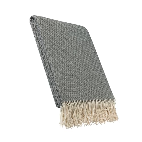 LuckyBlankets Rom Wolldecke 140 x 200 cm Premium Qualität -...