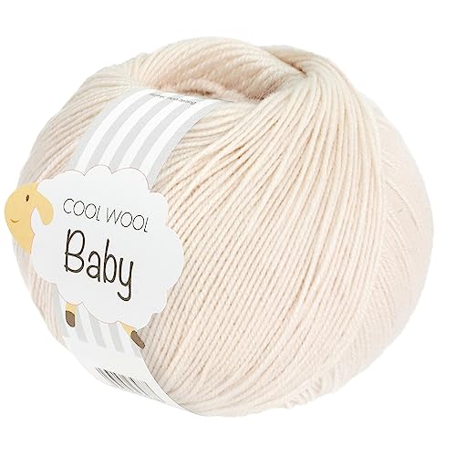 LANA GROSSA Cool Wool Baby | 100% Schurwolle Merino,...
