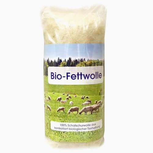Naturproduktehaus Feige Bio-Fettwolle, 90g