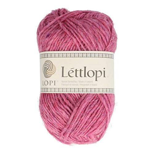 Lettlopi Wolle 1412 rosa pink, Islandwolle zum Stricken von...