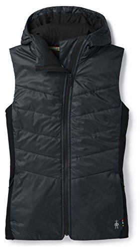 Smartwool Women's Smartloft 60 Hoodie Vest Black L
