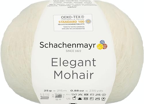 Schachenmayr Elegant Mohair, 25G Natur Handstrickgarne