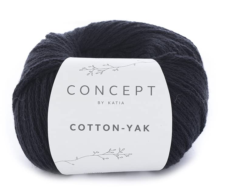 Katia Concept Cotton Yak Wolle mit Baumwolle und Yakwolle...