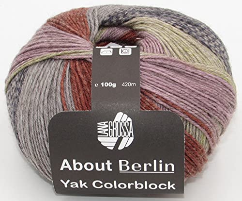 Lana Grossa About Berlin Yak Colorblock 636 -...
