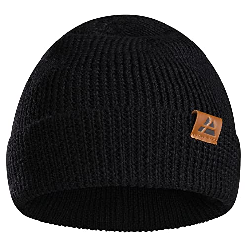 DANISH ENDURANCE Beanie aus Merinowolle (Schwarz)