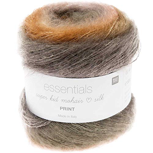 Rico Essentials Super Kid Mohair Loves Silk Print, Lacegarn...