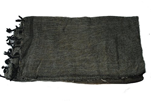 Fair Trade Tibetische Yakwolle Wolle Schal/Decke 1.8M X 0.8M...
