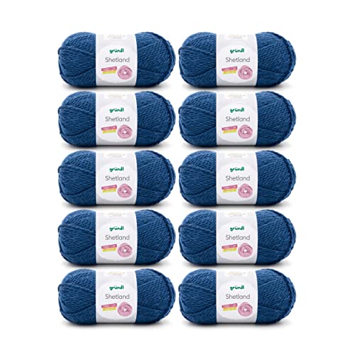 Gründl Wolle Shetland - Dicke Wolle zum Häkeln und...