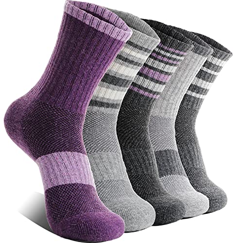 EBMORE Damen Merino Wollsocken Thermosocken Wandersocken...