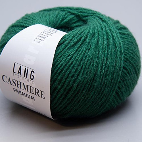 Lang Yarns - CASHMERE PREMIUM - Farbe 0018 Dunkel Grün -...
