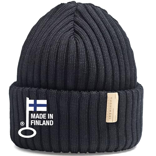 TUOHIMÄKI Merino-Mütze für Damen & Herren - Made in...