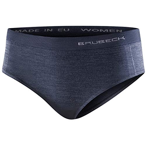 BRUBECK Damen Hipster Slips Merinowolle HI10080