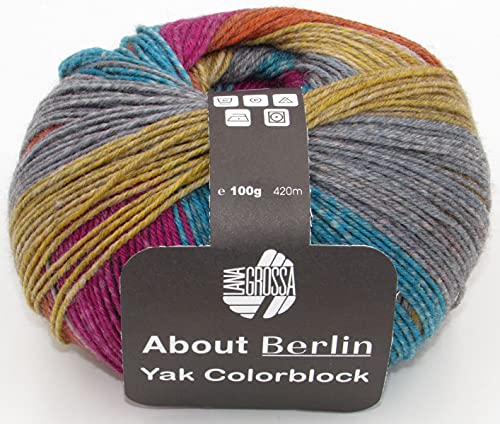 ABOUT BERLIN Yak Colorblock 638 -...