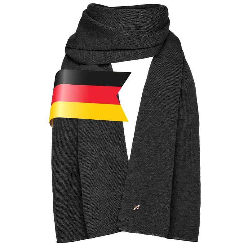 NYTTED® Hochwertiger Merino Schal - 100% Feinste...