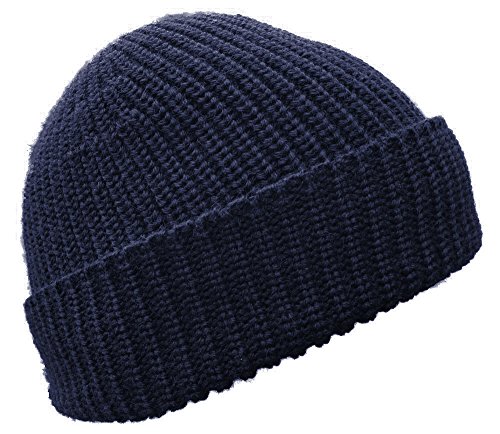 Blauer Peter - Strickmütze - Merino - Uni - 10 Farben,...