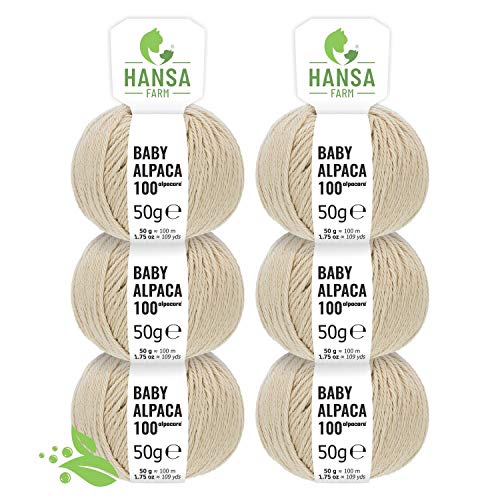 Alpacare 100% waschbare Baby Alpakawolle in 25 Farben - 300...