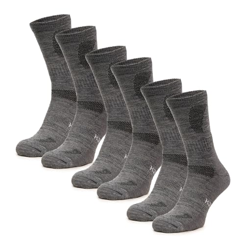 Merino.tech Merino Socken Herren und Damen 3 Paar Laufsocken...