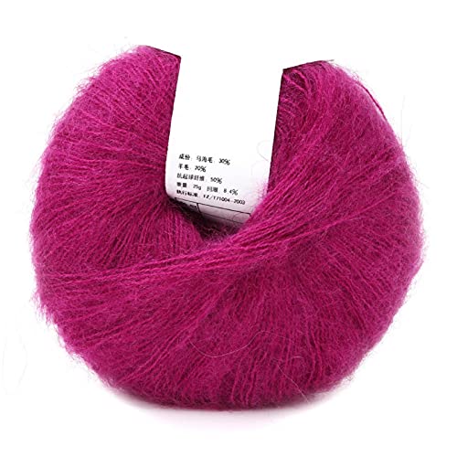 Weiches Mohair, Beliebtes Lange Angorawolle Handgestricktes...