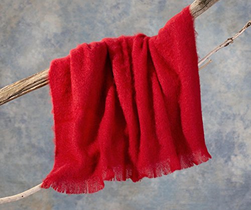 Luxus Wolldecke aus 100% Mohair, Mohairdecke, Mohairplaid...