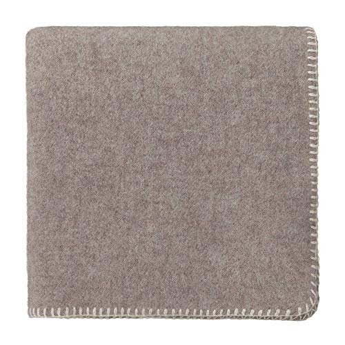 URBANARA Wolldecke Aspan, Decke aus 60% Merinowolle und 40%...