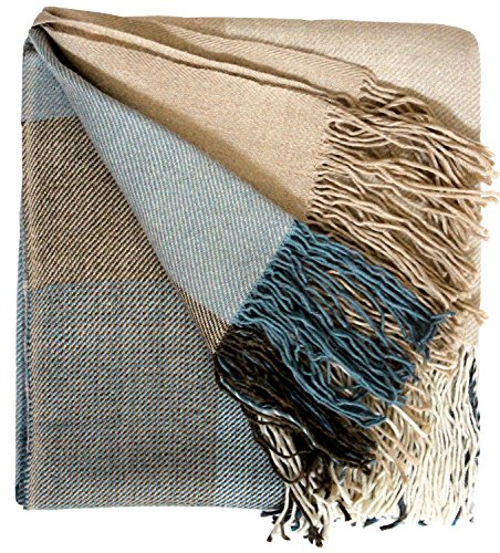 Lorenzo Cana Luxus Alpakadecke 100% Alpaka Fair Trade Decke...