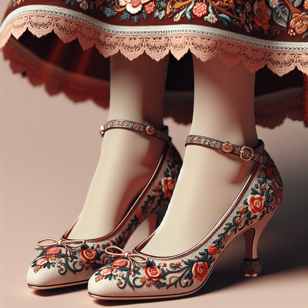 Stilvoll elegant: Pumps zum Dirndl