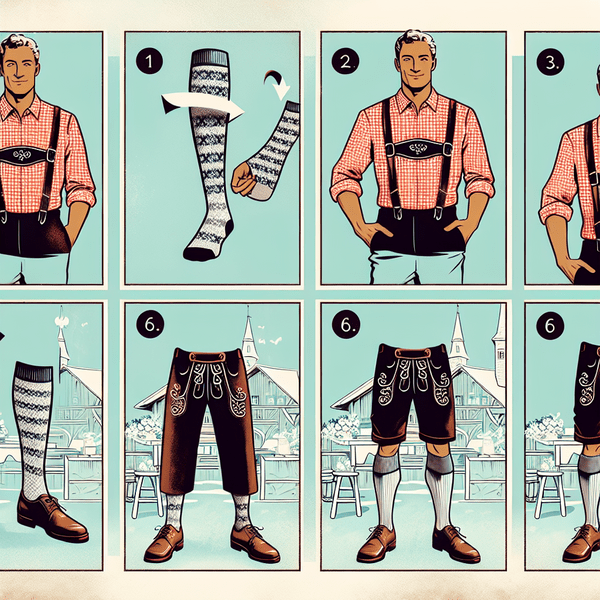 Socken zur Lederhose richtig tragen