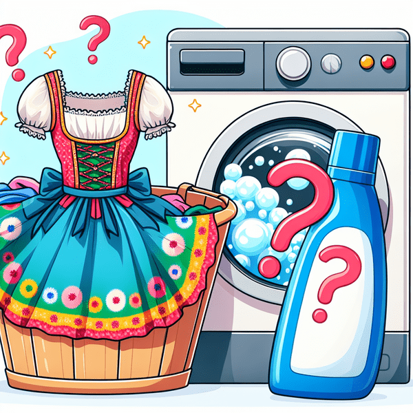 Dirndl waschen: Weichspüler ja oder nein