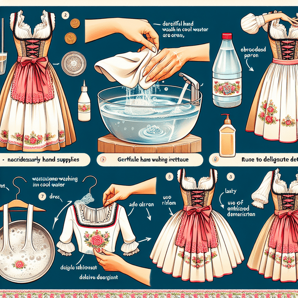 Dein Dirndl richtig waschen