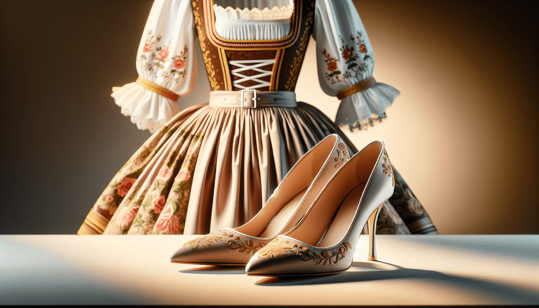 Schicke Accessoires vervollständigen das Outfit - Stilvoll elegant: Pumps zum Dirndl