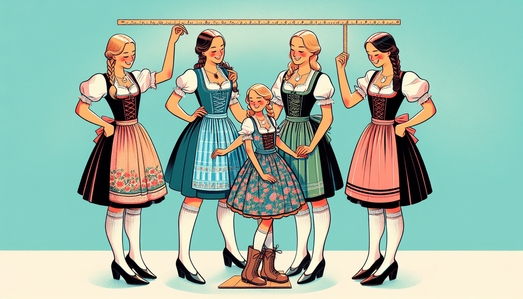 Größentabellen uneinheitlich und irritierend - Größenwirrwarr: Warum fallen Dirndl so klein aus