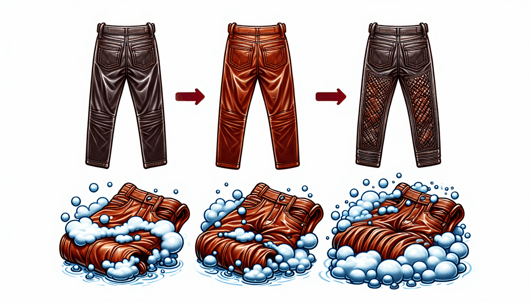 Oberflächenbehandlung geht verloren - Was passiert wenn man eine Lederhose wäscht