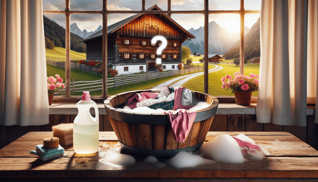 Auf Feinwaschmittel umsteigen, falls nötig - Dirndl waschen: Weichspüler ja oder nein