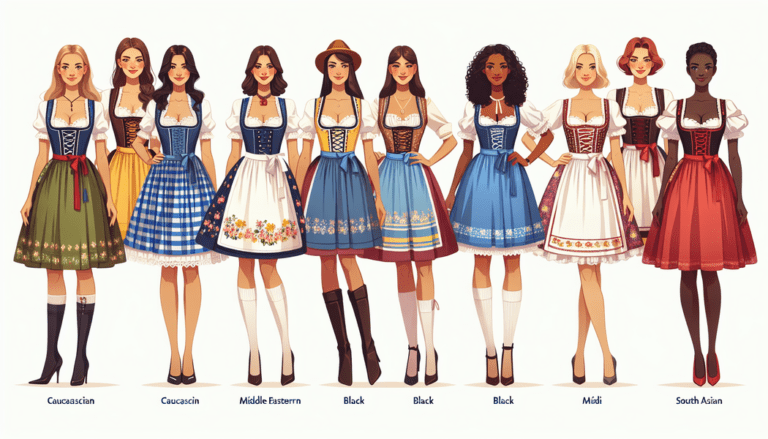Die perfekte Länge: Wie lang sollte dein Dirndl sein - Edler Zwirn
