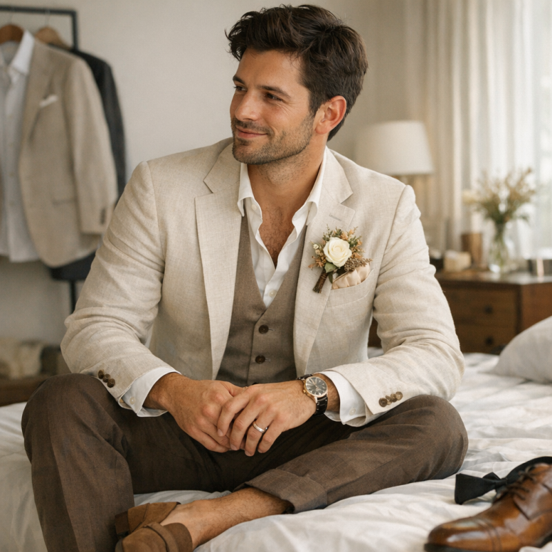 Maßgeschneiderter Hochzeitsanzug – Stil, Komfort und Persönlichkeit in einem